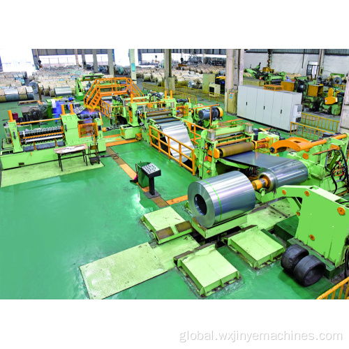 Double Slitting Heads Double Heads Fast Change Slitting Line Supplier